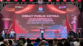 Debat Terakhir Pilgub Sumut 2024: Adu Gagasan Bobby-Surya vs Edy-Hasan, KPU Sumut Tegaskan “Rakyat yang Menentukan”