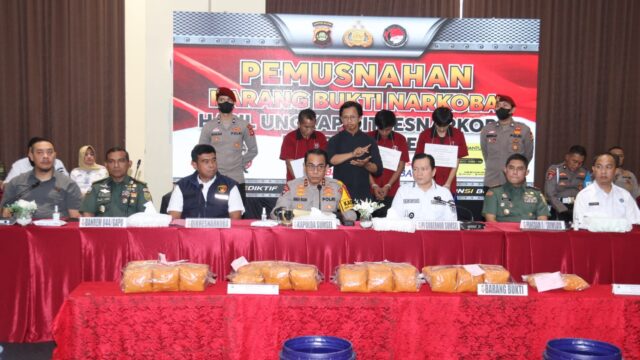 Pj Gubernur Sumsel Puji Aksi Polda Musnahkan 49,24 Kg Sabu Internasional